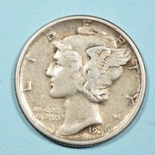 1929 S Mercury Dime ~ XF EXTREMELY FINE ~ US Silver Coin Collectible picture