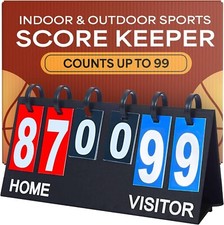 Scoreboard/Score Keeper for Indoor & Outdoor Sports - Ping pong/Basebal picture