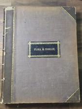 Vintage 1850s Music Piano Sheet Book Embossed Opera 19th Century picture