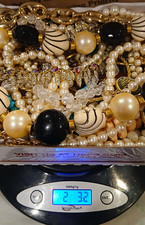 Women's Mixed Fashion Jewelry Lot Necklaces Bracelets Earrings Rings Gold Tone  picture