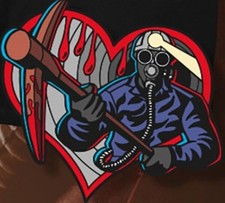 NEW RARE MY BLOODY VALENTINE ENAMEL PIN FRIGHT RAGS EXCLUSIVE SUPER RARE OOP picture