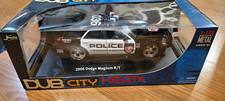 Jada Dub City Heat 2006 Dodge Magnum R/T Police 1:18 Diecast Opening picture