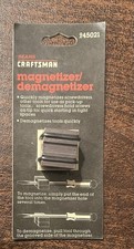 NOS Vintage SEARS Craftsman Magnetizer/Demagnetizer for Tools 245021 USA SEALED picture