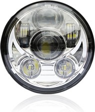 5.75 Inch LED Headlight DOT SAE for Harley Davidson Dyna Softail Sportster picture