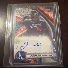 2024 Bowman's Best - Best of 2024 Autographs Joendry Vargas #B24-JV Refractor  picture