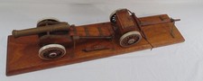 VTG Civil War Horse Drawn Artillery Cannon Caisson Carriage E.F. Sesti Replica picture