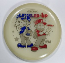 Discraft 💎Mega Glo Luna - LEVELED UP Paul McBeth & Anthony Barela 05 174 Rare💎 picture