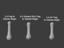 SHF Games Begin Goku Conversion Pegs - READ DESCRIPTION picture