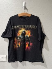 Vintage Disturbed “Indestructible” Tour Merch Shirt XL Bin 2 picture