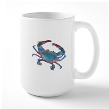 CafePress Chesapeake Bay Blue Crab Large Mug (1592978123) picture