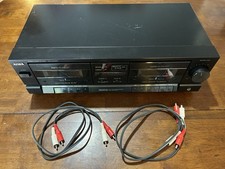AIWA AD-WX333U Stereo Cassette Deck - Tested & Working READ picture
