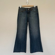 Women's Seven Jeans Low Rise 90's Dojo Style Jeans Size 32 Inseam 30 picture