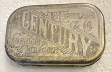 Early Vintage 1890's Century Tobacco Tin by P. Lorillard Co. Combination Lock picture