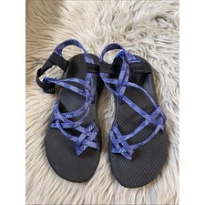 Chaco Women's Blue Strappy Hiking Sandals picture