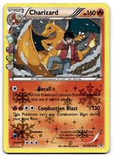 Charizard RC5/RC32 XY Generations Radiant Collection Uncommon Pokemon Card - MP picture