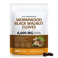 Holior 18-in-1 Black Walnut & Wormwood Herbal Blend for 240 Count (Pack of 1) picture