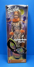2002 Halloween Mattel Maskerade Masquerade Party Cheetah Barbie Doll, 56284 NIB picture