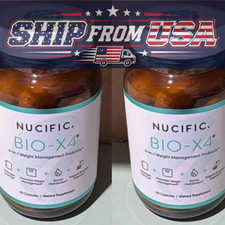 2 PACK Nucific BIO-X4 - 4 in One Probiotic Digestive Weight Support 90 Capsule picture