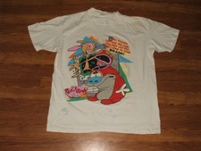 RARE VINTAGE 1993 REN & STIMPY TEE T SHIRT CARTOONS RUIN YOUR MIND BRAIN SIZE XL picture