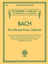 Bach: The Ultimate Piano Collection Schirmer Sheet Music Book 050498736 picture
