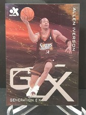 1999-00 Skybox E-X - Generation E-X Allen Iverson #3 GX picture