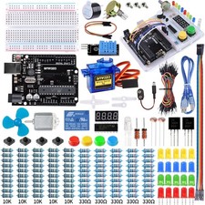 Complete Arduino Project Kit with Detailed PDF Tutorial and Circuit Components picture