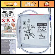 Extra Large Blood Pressure Cuff 9”-26” Compatible with Omron BP Monitor, 7 Conne picture