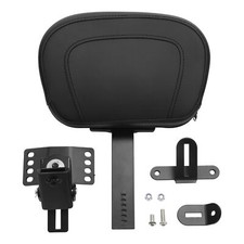 Black Plug-In Driver Rider Backrest Pad Fit For Harley Road Glide King 1997-2025 picture