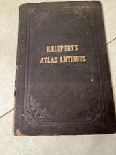 Antique 1877 H. Kiepert's Atlas Antiquus picture