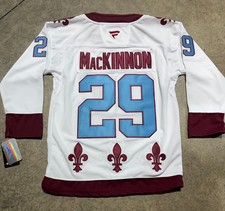 Colorado Avalanche Mackinnon Jersey # 29 white picture