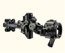 CBE TREK PRO MICRO 3V VERTICAL 3 PIN DOVETAIL BOW SIGHT w/ LIGHT .010