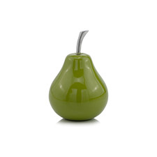 Modern Day Accents Green/Silver Pear Décor – 9