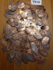 100+ Assorted Pressed Elongated Pennies From Tennessee See Description picture