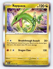 Rayquaza 153/217 Rare Ascended Heroes Pokemon Holo Lightly Played picture