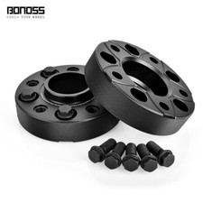 30mm+40mm 5x120 CB72.5 Forged Wheel Spacers for BMW E65 E83 E53 | 14x1.5 Bolt picture