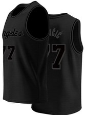 New Luka Doncic Blacked Out Basketball Los Angeles #77 Jersey  Size: X-Large picture