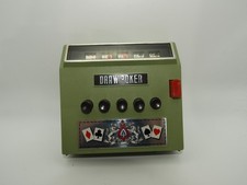 Vintage 1971 WACO Draw Poker Cordless Electric Game Japan Parts Repair picture