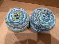 Knit Picks Felici Special Reserve Multicolor Yarn Ribbit Lot of 2 picture