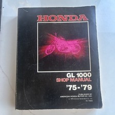 HONDA GL1000 Factory Service Manual 1975, 1976, 1977, 1978, 1979 Goldwing picture
