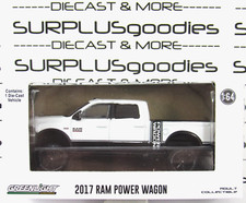 2024 Greenlight 1:64 LIFTED White 2017 DODGE RAM 2500 POWER WAGON Pickup 51582-A picture
