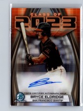 2023 Bowman Draft - Class of 2023 Autographs #23A-BE Bryce Eldridge Near Mint picture