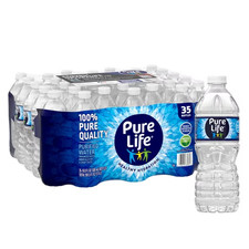 Pure Life Purified Water, 16.9 Fl Oz, 35-Pack Plastic Bottles picture