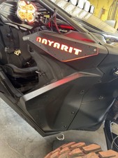 CUSTOMIZE Side Badges with LED Lights For Can am Maverick R/R MAX Pair picture