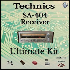 Technics SA-404 Receiver Ultimate Upgrade Kit Genuine Parts Restoration picture