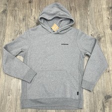 Patagonia Hoodie Size Small Mens Size Medium Womens Grey Fitz Roy Icon Uprisal picture