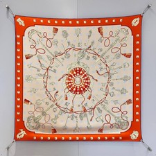 Hermes Paris Silk Scarf 