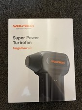 WOLFBOX MegaFlow 60 Handheld Rechargeable Turbofan Blower, Black picture