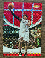 Topps Finest 2005-06 Allen Iverson Philadelphia 76ers #38 X-Fractor /139 picture