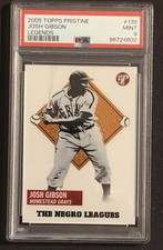 2005 TOPPS PRISTINE LEGENDS #135 JOSH GIBSON #'D 355/999 HOF picture