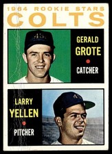1964 Topps 1964 Colts Rookie Stars - Gerald Grote/Larry Yellen Rookie Houston picture